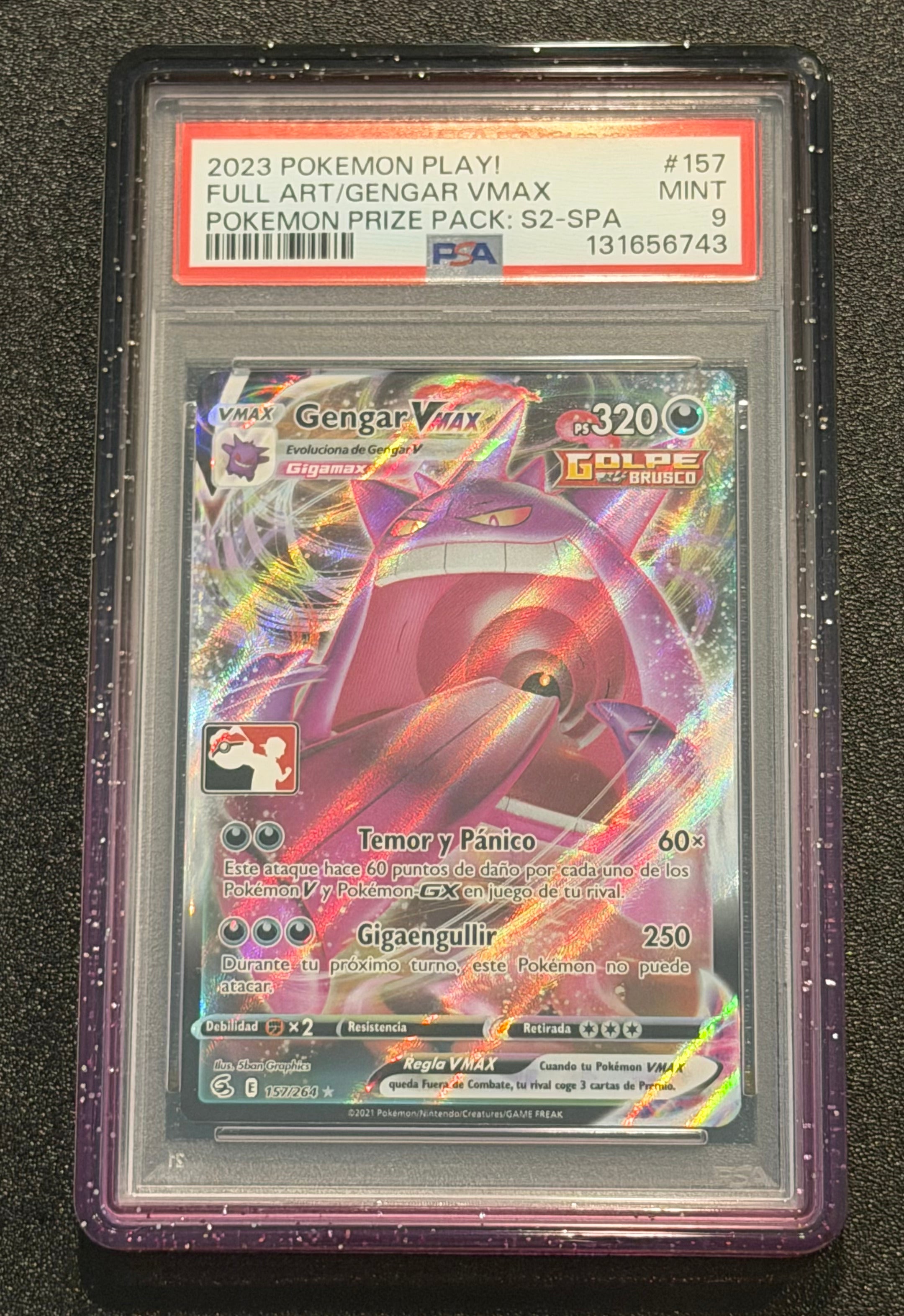 PSA 9 Full Art/Gengar VMAX