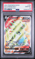 PSA 10 FULL ART/TYRANITAR V (-) — POKEMON SWORD & SHIELD BATTLE STYLES #154 (2021)