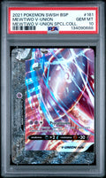 PSA 10 MEWTWO V-UNION (MEWTWO V-UNION SPECIAL COLLECTION) — POKEMON SWSH BLACK STAR PROMO #161 (2021