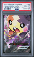 PSA 10 FULL ART/MORPEKO V-UNION (CROWN ZENITH PREMIUM PLAYMAT COLLECTION-MORPEKO V-UNION) — POKEMON 